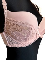 Piękny wygodny biustonosz stanik delikatny push-up r. 75B