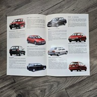 VW Volkswagen 1992 Polski Polo i Polo Coupe Golf Vento Passat Corrado