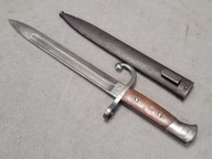 Bagnet belgijski 1889, krótki, stan BDB do kolekcji.