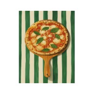 Plakat „Pizza Margherita” – Apetyczny Plakat Kuchenny