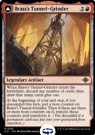 MTG Brass's Tunnel-Grinder // Tecutlan, the Searing Rift Rare LCI