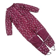 KOMBINEZON OCIEPLANY POLAREM ZIMOWY DZIEWCZĘCY ROZM.122/128__HAPPY KIDS