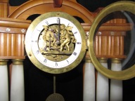 Wiedenski Zegar tzw.Automatuhr unikat kominkowy ok 1830r