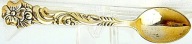# ŁYŻECZKA do PRZYPRAW - POZŁACANA