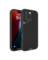 Etui plecki Case Mous do iPhone 16 Pro Max MagSafe włókno węglowe czarne