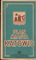 Plan miasta Katowic 1957