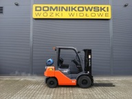 WÓZEK WIDŁOWY TOYOTA 02-8FGF25 2018R. LPG TRIPLEX WYNAJEM SPRZEDAŻ SERWIS