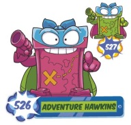 SUPER ZINGS seria 7 527 Adventure Hawkins zielony