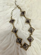 Bransoleta bransoletka retro vintage stare złoto metalowa