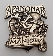 Znaczek, odznaka, blacha zlotowa, motocyklowa No.2385