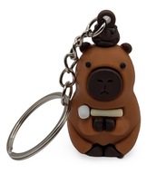 BRELOK BRELOCZEK DO KLUCZY KAPIBARA ZAWIESZKA DO PLECAKA I TOREBKI PREZENT
