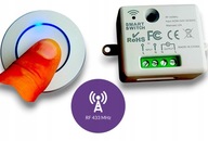 ZESTAW PRZEKAŹNIK RF433 z pilotem WŁĄCZNIK RADIOWY ZDALNE ON-OFF RF 433MHZ