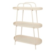 Metalowa szafka z półkami 54x25x75 regał stojący do łazienki salonu