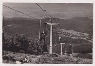 Karpacz wyciąg 1965r. Pieczątka KOPA Karpacz PTTK k306