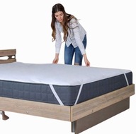 NAKŁADKA NA MATERAC OCHRANIACZ NA MATERAC ANTIBACTWRIAL 160x200