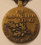 USA - Medal za Humanitarną Służbę 1977 rok - SIŁY ZBROJNE USA