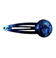 Spinka do włosów - witrażowy kot