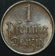 1 Fenig 1937 WMG - około menniczy - ORYGINAŁ