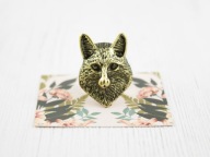 pierścionek LIS vintage retro lisek wyjątkowy NB24