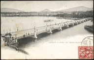 Geneve. Pont du Mont Blanc - 1906