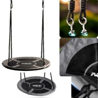 HUŚTAWKA BOCIANIE GNIAZDO 120CM NEO-SPORT OGRODOWA MOCNA 150KG OXFORD