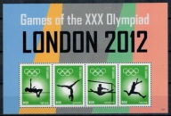 Gambia 2012 Znaczki Ark 6613-6 ** sport igrzyska olimpijskie Olimpiada