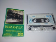 Bathory – Blood Fire Death - KASETA MC STARE WYDANIE PL K1554