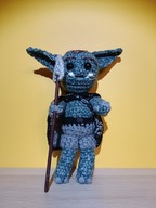 Ork ręcznie robiony na szydełku, amigurimi