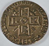 MEDAL LOK X-LECIE KLUBU OFICERÓW REZERWY - SFUP ŚWIDNICA 40-LAT 1945-1985
