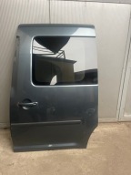 VOLKSWAGEN CADDY III DRZWI LEWY TYŁ TYLNE LEWE PRZESUWNE ZAMEK KOMPLETNE