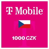 Doładowanie T-mobile Czechy 1000 Kc