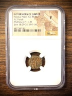 07A. moneta Prutah Judea Poncjusz Piłat pomysł na oryginalny prezent