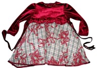 Sukienka elegancka atłasowa 98 \T