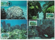 5-GK65- Tuwalu,WWF,1992, Koralowce
