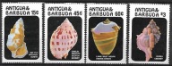 ANTIGUA & BARB.fauna morska Mi 953-6**