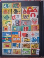 Etykiety zapałczane sztuk 35