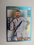 Karta panini autograf Polska Kamil Glik Road to Euro 2020 Fans' Favourite
