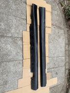 NAKŁADKI PROGOWE BMW 3 E46 COMPACT LISTWY CZARNE 2 SZTUKI