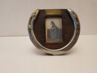 RZEŻBA VINTAGE RAMKA ART DECO Jeździecka PODKOWA ANGIELSKA MAYGLASS