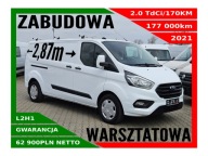 FORD TRANSIT CUSTOM L2H1 2.0 TDCI/170KM ZABUDOWA WARSZTATOWA KLIMA