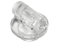 LEGO Plate 1x1 Uchwyt Przezroczysty 25893 3szt New