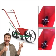 SIEWNIK OGRODOWY JEDNORZĘDOWY IDINO RĘCZNY 12L 7CM F NOWY PRECYZYJNY