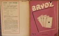 Miesięcznik Brydż - rocznik 1958 w twardej oprawie
