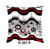 Poszewka z kory 40x40 jasiek z bawełny gofrowanej K 201-5 fale szare