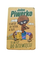 MAGNES KAPITAN BOMBA KURVINOX brelok piwo kosmici