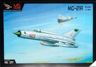 MS Model 017 samolot Mig-21R