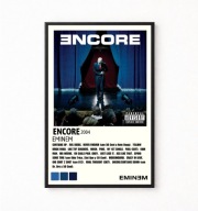 Plakat A4 z ramką EMINEM "ENCORE" 21x29,7cm