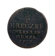 ŚLĄSK - 1/2 KREUZER - 1797 B - WROCŁAW - WILHELM II