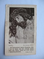 KATOWICE JEZUS WIT STWOSZ PAMIĄTKA WIELKICH MISYJ przedw. ŚW. OBRAZEK 1939