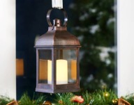 Latarnia ze świecą LED i efektem migotania